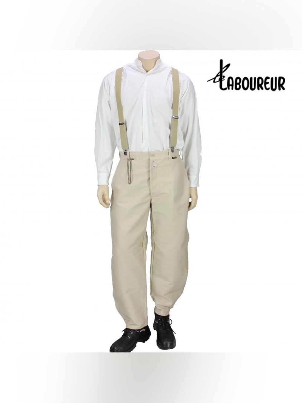 Le Laboureur Barrel Pants, Unisex, Men’s 34/30, Women’s 12 - Picture 4 of 16